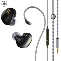 Tai nghe 7HZ G1 10mm Dynamic Driver In-Ear Monitor Tai nghe nhạc Hifi với cáp có thể thay thế 2 chân ổn định và đáng tin cậy 0,78mm