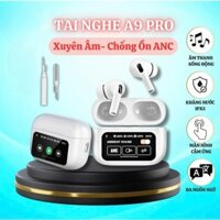 Tai nghe A10 Pro giảm tiếng ồn - Màn hình LCD cảm ứng - Micro tích hợp - Bluetooth 5.3 - Bass siêu căng