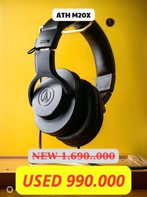 Tai nghe - Headphone Audio-technica ATH-M20X