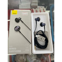 Tai Nghe baseus Nhét Tai h19 6d Jack 3.5mm Có Micro Âm Thanh stereo Sống Động