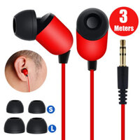 Tai nghe bass 3.5mm, tai nghe stereo, cáp 3 mét, cáp cực dài cho giám sát DJ chuyên nghiệp