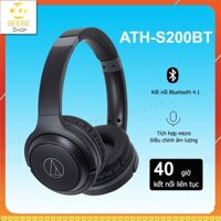 Tai Nghe Bluetooth 4.1, Tích Hợp Micro, Điều Chỉnh Âm Lượng, Thời Gian Sử Dụng 40 Giờ | Audio-Technica ATH-S200BT