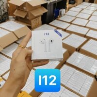 Tai Nghe Bluetooth 5.0 Không Dây Nhét Tai i12 Giá Rẻ Cho Điện Thoại IOS/Android