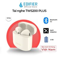 Tai nghe Bluetooth 5.2 EDIFIER TWS200 Plus Chống ồn đàm thoại Chip Qualcomm AptX Adaptive Pin 24 giờ Hàng chính hãng