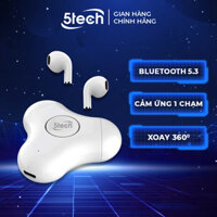 Tai nghe bluetooth 5TECH spin không dây, lọc tiếng ồn cho âm thanh sống động chơi game cực đã