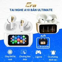 Tai Nghe Bluetooth A10 Ultimate Era, Màn LCD, Giảm tiếng ồn, Chơi game, Thay Nền Cá Nhân, Có Chuông