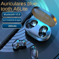 Tai nghe Bluetooth A6S mới Tws In Ear Bluetooth 5.3 Chạy Nút âm thanh nổi thể thao có micrô Tai nghe không dây cho tất cả các điện thoại ﻿