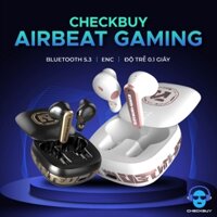 TAI NGHE BLUETOOTH AIRBEAT GAMING CAO CẤP - CHƠI GAME KHÔNG DELAY - CÓ MICRO ĐÀM THOẠI - BLUETOOTH 5.3