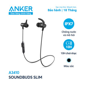 Tai nghe bluetooth Anker SoundBuds Slim A3235