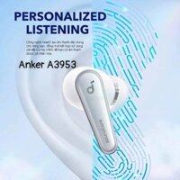 Tai nghe bluetooth Anker liberty 4 A3953 nhét tai 2 bên kèm hộp sạcThương hiệu mới và xác thực