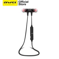 Tai nghe Bluetooth AWEI A920BL có dây thể thao nam châm thiết kế Cho chạy bộ