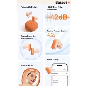 Tai nghe Bluetooth Baseus AirNora 2