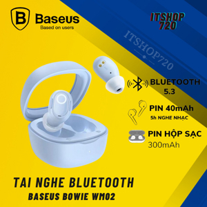 Tai nghe Bluetooth Baseus W3