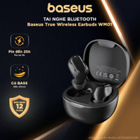 Tai nghe Bluetooth Baseus Bowie WM01 5.3 TWS chống ồn Pin 25h Siêu Nhỏ Gọn và Nhẹ