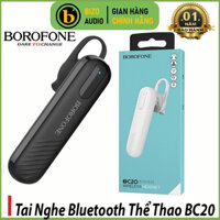 Tai nghe bluetooth Borofone tai nghe nhét tai BC20 nghe hay, hỗ trợ không dây, nghe nhạc 4H cho tất cả Smart phone