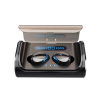 Tai Nghe Bluetooth Cảm Ứng True Wireless TCT-T8 Pro - Dock Sạc LED Hiển Thị % Pin-Dung Lượng Pin Lớn-Nhét Tai Chống Ồn