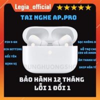 Tai Nghe Bluetooth Cao Cấp Phiên Bản Pro Định Vị, Đổi Tên, Dùng Cho IOS và Androi Tai nghe không dây AP Pro SGC Cao Cấp
