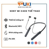 Tai nghe Bluetooth cho dân thể thao Hàng chính hãng SONY WI C400 ( WI-C400 ) - Pin 20 giờ sử dụng