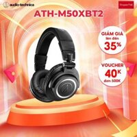 Tai Nghe Bluetooth Choàng Đầu Kiểm Âm Over Ear Audio Technica ATH-M50xBT2 – Hàng Chính Hãng