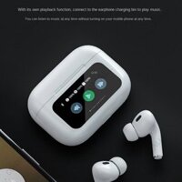 Tai Nghe Bluetooth Chống Ồn A9 ANC Kháng Nước Tốt Pin Cực Trâu Kèm Màn Hình LCD Cảm Ứng Có Tích Hợp Micro