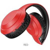 Tai nghe bluetooth chụp tai Hoco W30 hàng chính hãng - ĐỎ