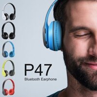 Tai Nghe Bluetooth Chụp Tai P47, Đa Màu Sắc, Đa Chức Năng