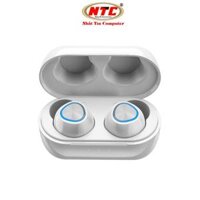 Tai nghe Bluetooth đôi Remax TWS-16 Wireless V5.0, dùng 4H liên tục - Hàng Chính Hãng - Trắng