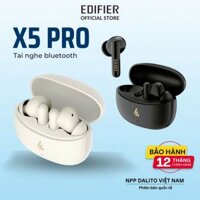 Tai nghe bluetooth Edifier X5 PRO in-ear v5.3 | Chống ồn chủ động | Đàm thoại rõ ràng | Ứng dụng EQ - Hàng chính hãng
