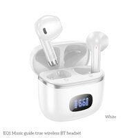 Tai nghe Bluetooth EQ1 tai nghe không dây dùng gọi điện nghe nhạc màu đen trắng pin 4h chống ồn chủ động PHANH