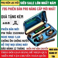 ♕Tai Nghe Bluetooth F95 Bản Pro Chip Cải Tiến 5.0 Âm Thanh Hay Hỗ Trợ Mọi Dòng Máy Pin Trâu Bảo Hành 12 Tháng♙
