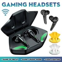 Tai nghe Bluetooth Gaming G11/ X15 / X15S độ trễ thấp, công nghệ giảm tiếng ồn Phong Cách Thể Thao Kèm Hộp Sạc Tiện Dụng