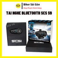 Tai Nghe Bluetooth Gắn Nón Bảo Hiểm SCS S9 Intercom 500m [Chính Hãng] - Biker Sài Gòn