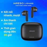 Tai nghe Bluetooth Haeso Usams TN15 không dây true wireless khử nhiễu cuộc gọi rõ ràng