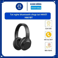 Tai nghe Bluetooth Headphone Havit H661BT Pin 12 tiếng | Kết nối 2 thiết bị | BT 5.3