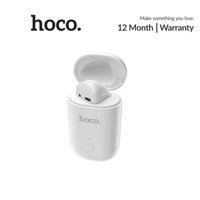 Tai Nghe Bluetooth Hoco E39 V5.0 có Dock sạc kèm vỏ ( đen/ đỏ )