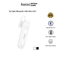 Tai nghe bluetooth Hoco E61, tai nghe 1 bên có mic đàm thoại chuyên dụng, 6h sử dụng.