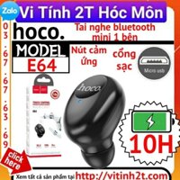 Tai Nghe Bluetooth Hoco E64 Mini Siêu Nhỏ Gọn vi tính 2t hóc môn