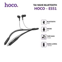 Tai Nghe Bluetooth HOCO ES51, Âm Thanh Vòm 12D Hifi Stereo, Pin Khủng 1000mAh Sử Dụng Liên Tục Lên Đến 120 giờ