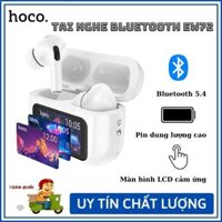 Tai Nghe Bluetooth Hoco EW72 - Màn Hình Cảm Ứng Điều Khiển - Tai Nghe Không Dây Chống Ồn ANC Có Mic