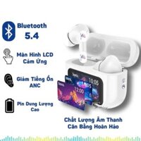 Tai Nghe Bluetooth Hoco EW72 Màn Hình Cảm Ứng Điều Khiển - Chống Ồn ANC Có Mic Đàm Thoại