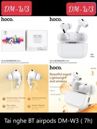 Tai nghe Bluetooth HOCO TWS DM-W3--pin trâu 7 giờ ( giống Airpod pro)