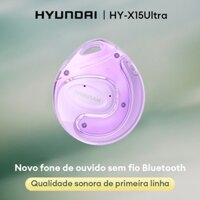 Tai nghe Bluetooth Hyundai HY-X15 Ultra Kết nối nhanh Độ trễ thấp Cảm ứng thông minh Khử tiếng ồn