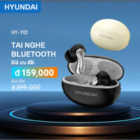 Tai Nghe Bluetooth HYUNDAI HY-Y01 - TwS Hình Trứng, Chip 5.3, Chống Nước IPX5, Cảm Biến Thông Minh