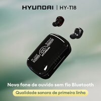 Tai nghe Bluetooth Hyundai HY-T18 Khử tiếng ồn hiệu suất cao có Mic Bluetooth 5.3