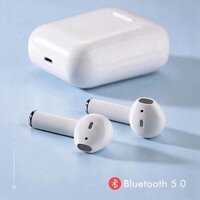 Tai Nghe Bluetooth I12 TWS 5.0 Tai Nghe I12 Không Dây Bản Quốc Tế Âm Thanh Chuẩn HIFI Chạm Cảm Ung Dùng Cho IOS Android