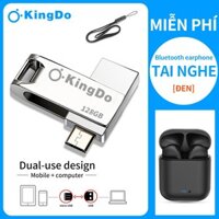 【Tai nghe bluetooth I7S miễn phí】Thiết Bị Lưu Trữ USB 128GB Flash Drive Đầu Kim Loại Siêu Nhẹ Kết Nối Nhanh