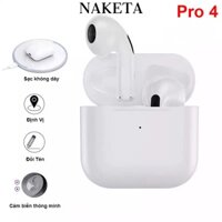 Tai nghe Bluetooth inPods Pro4 TWS không dây dành cho điện thoại máy tính laptop