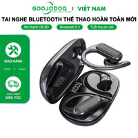 Tai Nghe Bluetooth Không Dây Goojodoq TWS 5.3 Chơi Game Thể Thao Kẹp Đeo Thoải Mái Tiện Lợi Bảo Hành Chính Hãng