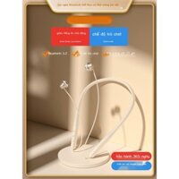 Tai nghe Bluetooth không dây đeo cổ chạy bộ thể thao 2024 mới đặc biệt đeo trên tai giảm tiếng ồn 1