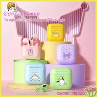 Tai nghe Bluetooth không dây Sanrio Bluetooth 5.3 HIFI chất lượng âm thanh Cuộc gọi HD hoạt động cảm ứng